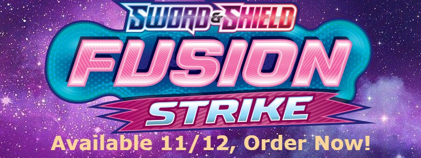 Pokemon SWSH8 Fusion Strike Banner